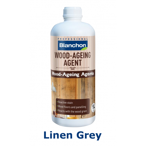 Blanchon Wood-ageing agent 1 ltr (one 1 ltr cans) LINEN GREY 04715152 (BL)